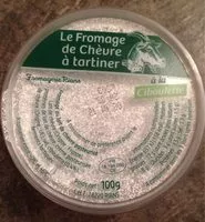 Mängden socker i Chevre a tartiner
