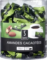 Mängden socker i Amandes cacaotees