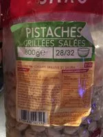 Mängden socker i Pistaches grillées salées