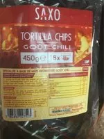 Mängden socker i Tortilla chips goût chili