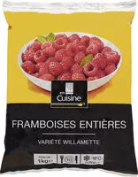 Mängden socker i Framboises Entières