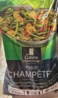 Mängden socker i Poêlée champêtre