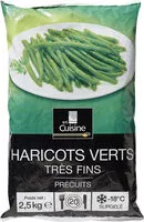 Mängden socker i Haricots verts très fins