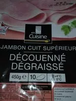 Mängden socker i Jambon cuit supérieur decouenné degraissé