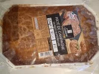 Mängden socker i Pâté de campagne