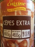 Mängden socker i Cèpes extra