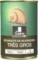 Mängden socker i Escargots de Bourgogne