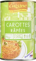 Mängden socker i Carottes râpées