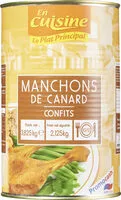 Mängden socker i Manchons de canard