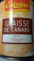 Mängden socker i Graisse de canard