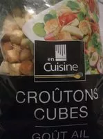 Mängden socker i 500G Crouton Cube Ail En Cuisine