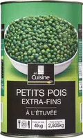 Mängden socker i Petits pois extra-fins