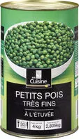 Mängden socker i Petits pois très fins
