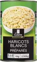 Mängden socker i Haricots blancs prepares