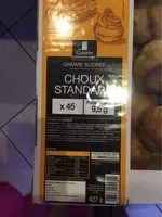 Mängden socker i Choux Standard
