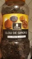 Mängden socker i Clou de girofle