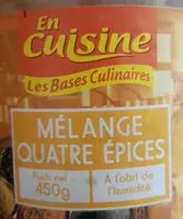 Mängden socker i Mélange 4 épices
