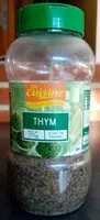Mängden socker i Thym