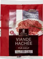 Mängden socker i Viande hachée pur bœuf