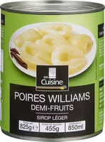 Mängden socker i Poires Williams