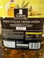 Mängden socker i 5L Bidon Huile D'olive Vierge Extra En Cuisine