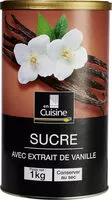 Mängden socker i Sucre avec extrait de vanille