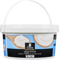 Mängden socker i Crème épaisse