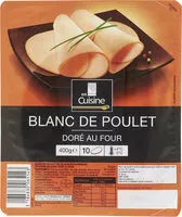 Mängden socker i Blanc de poulet dore au four