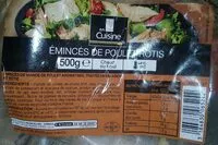 Mängden socker i Emincé de poulet roti
