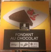 Mängden socker i Fondant au chocolat