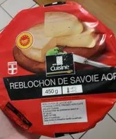 Mängden socker i Reblochon de savoie aop