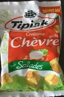 Mängden socker i Croûtons goût chèvre