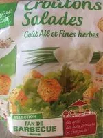 Mängden socker i Croutons salades gout ail et fines herbes