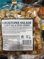 Mängden socker i Croutons salade