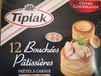 Mängden socker i 12 bouchées pâtissières