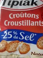Mängden socker i Croûtons croustillants