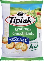 Mängden socker i Croûtons ail croustillants