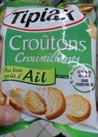 Mängden socker i Croûtons croustillants Ail