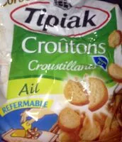 Mängden socker i Croûtons croustillants à l'ail