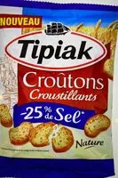 Mängden socker i Croûtons croustillants