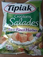 Mängden socker i Croutons salade ail et fines herbes