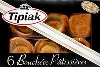 Mängden socker i 6 Bouchées Pâtissières