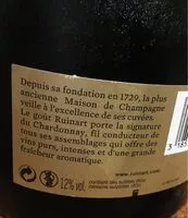 Mängden socker i Champagne Ruinart R Brut Magnum