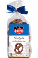 Mängden socker i Mini bretzels au chocolat au lait