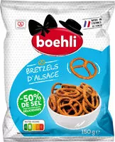 Mängden socker i Sachet bretzels moyennes -50% SEL