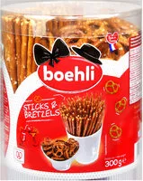 Mängden socker i Sticks & Bretzels