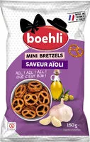 Mängden socker i Sachet 150g mini bretzels saveur aïoli