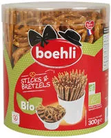 Mängden socker i Tubo sticks/bretzels bio