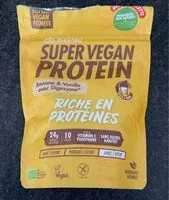 Mängden socker i Super Vegan protein Banane & vanille