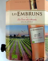 Mängden socker i Vin rosé Bio Les Embruns La Croix des Saintes